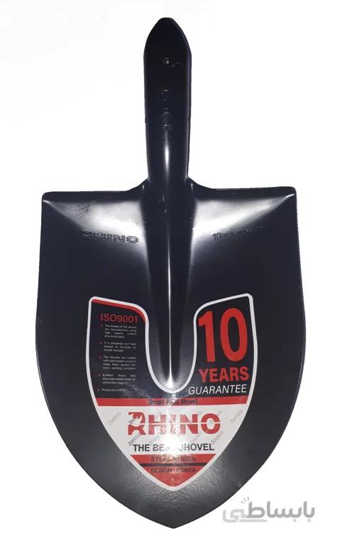 بیل باغبانی رینو نمره 2 (ورق کره ای ضمانت تعویض) ا Rhino shovel No2