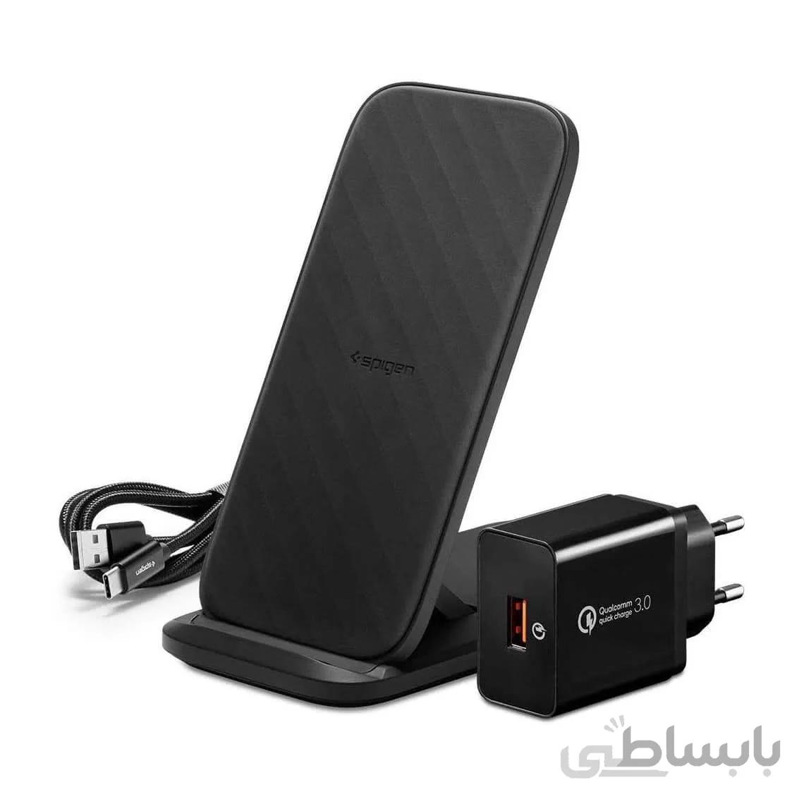 فست شارژر اسپیگن مدل F316W Qi بی سیم
