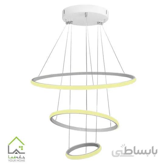 لوستر مدرن اس ام دی سه طبقه