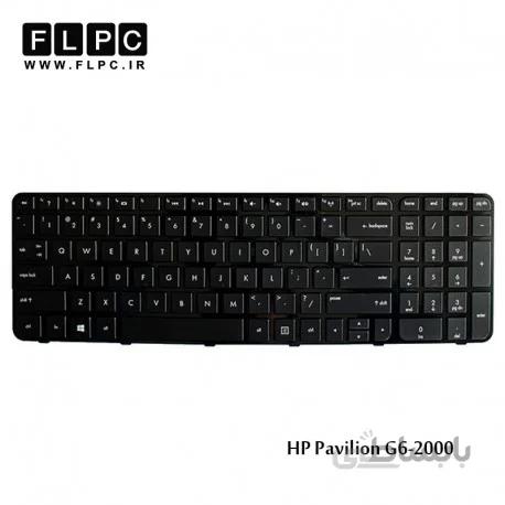 کیبورد لپ تاپ اچ پی G6-2000 مشکی-با فریم HP Pavilion G6-2000 Laptop Keyboard