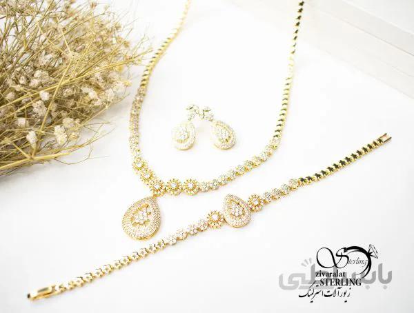 سرویس زنانه طرح طلا کد: 5497