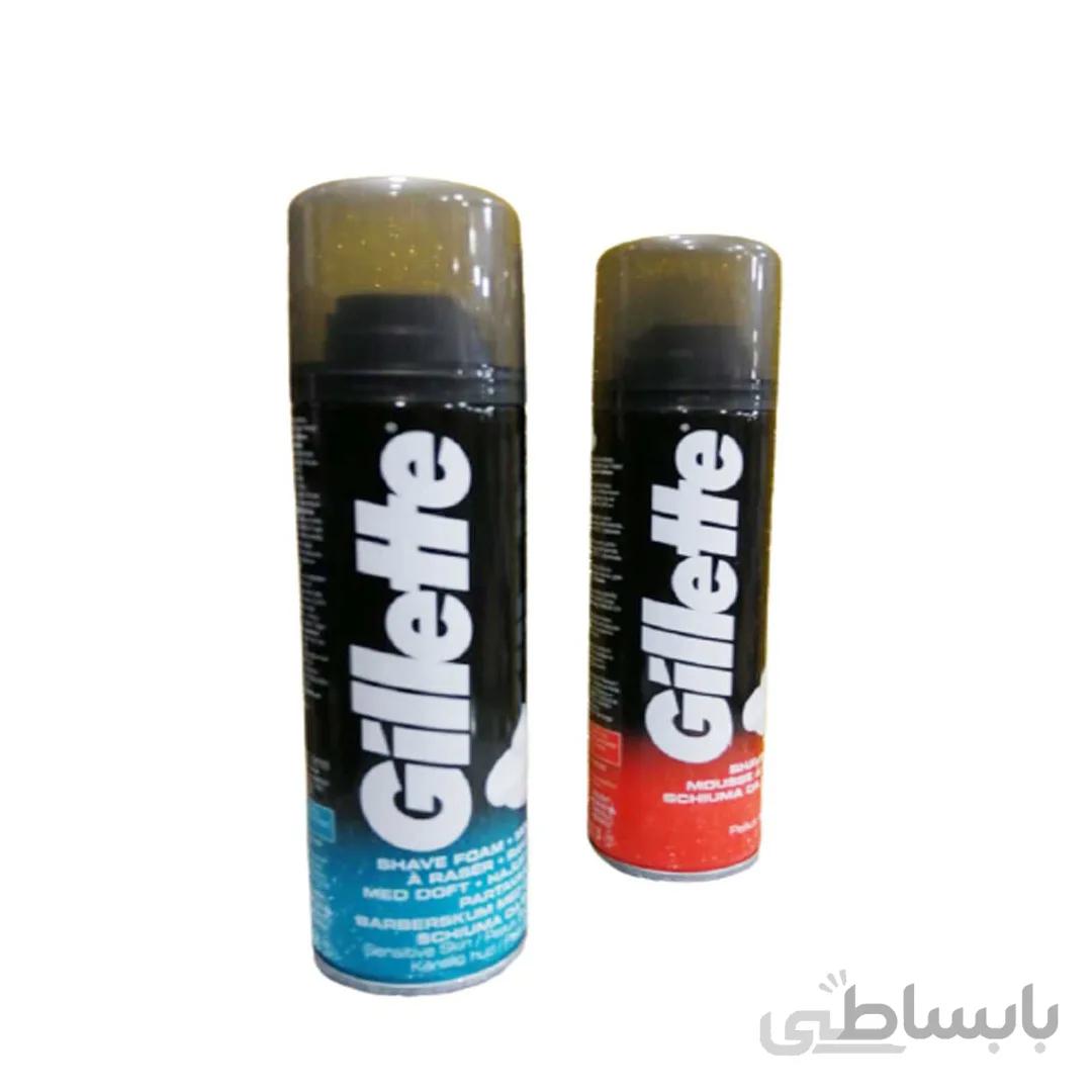 کف (فوم) اصلاح ژیلت Gillette