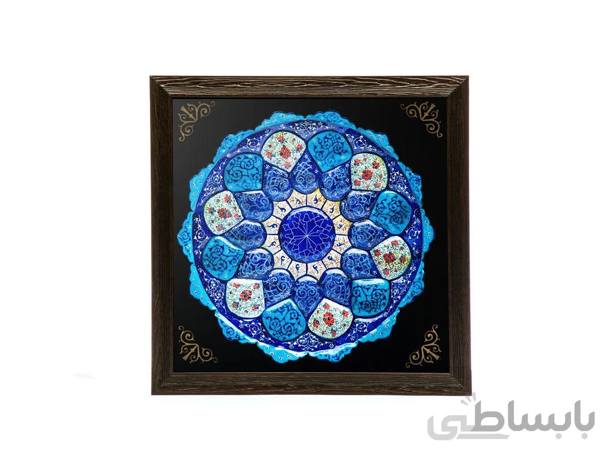 قاب بشقاب 30سانتی میناکاری
