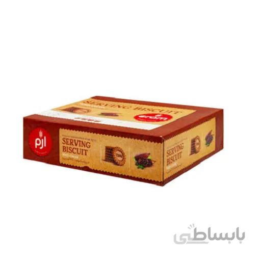 بیسکوییت جعبه پذیرایی 400 گرم کاکائو ارم