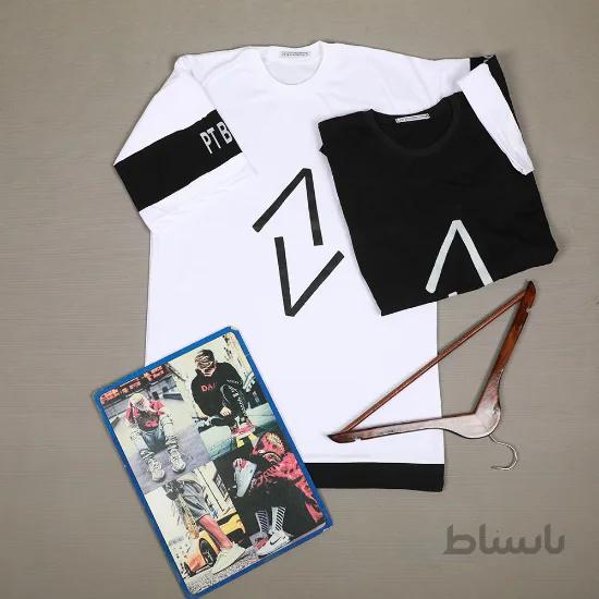 تیشرت مثلث سفید