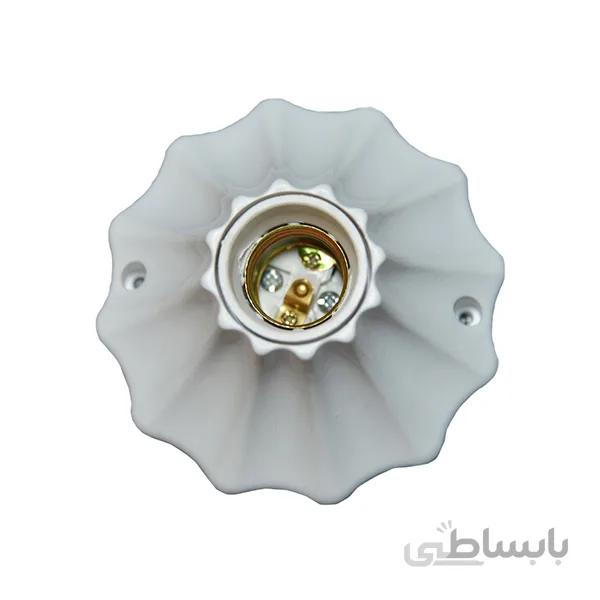 سرپیچ سقفی طرح گل E27