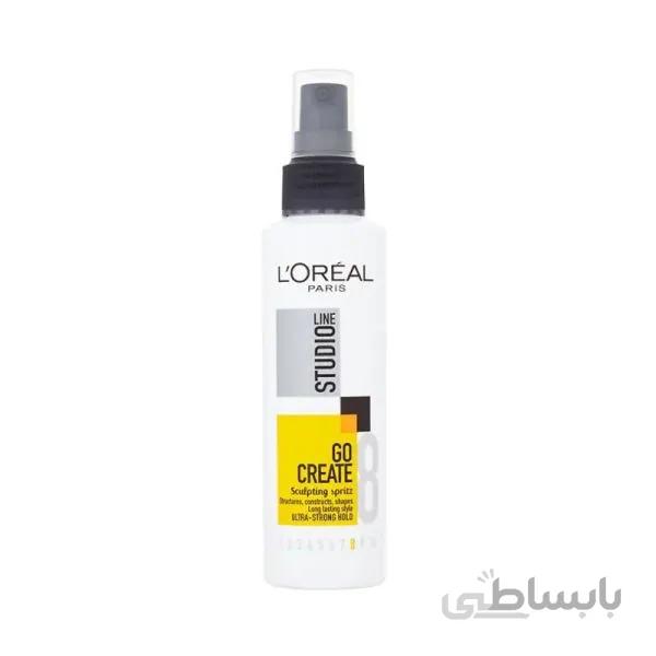 اسپری مو لورآل مدل Go Create Sculpting Spritz حجم 150 میلی لیتر