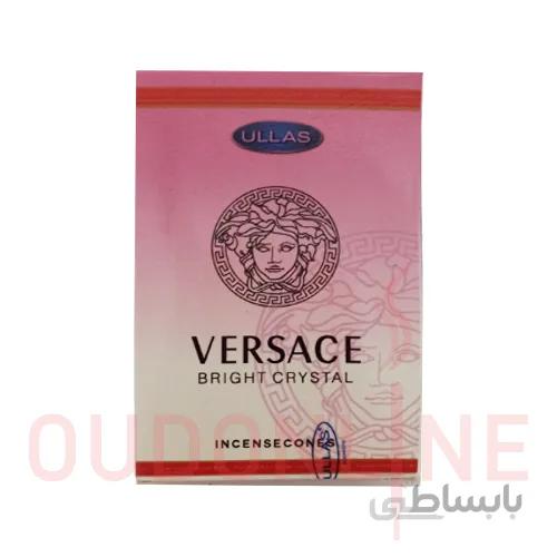 عود خوشبو کننده مخروطی اولاس ullas مدل ورساچه برایت کریستال Versace Bright Crystal