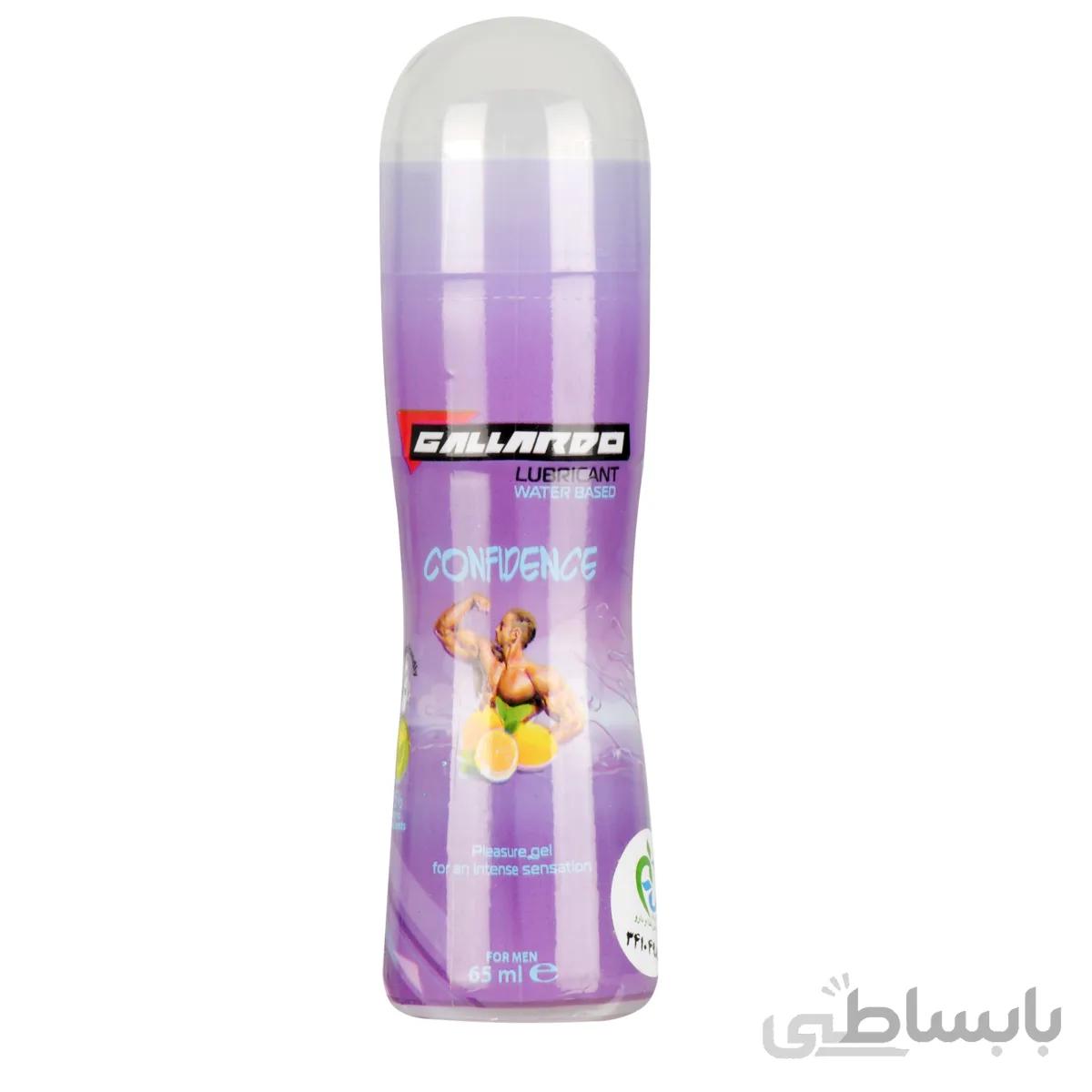 ژل آمیزشی حجم دهنده گالاردو مدل Confidence حجم 65 میل