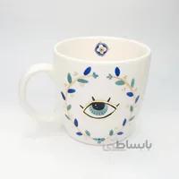 ماگ چشم نظر سرامیکی و دستساز طرح ۲5