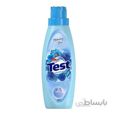 مایع نرم کننده لباس تست ۱ لیتری مدل شبنم صبحگاهی-کارتن ۱۲ تایی