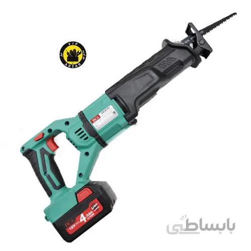 اره افقی بر بزرگ شارژی لیتیوم18ولتDCAمدلADJF28 ا ADJF28دی سی ای
