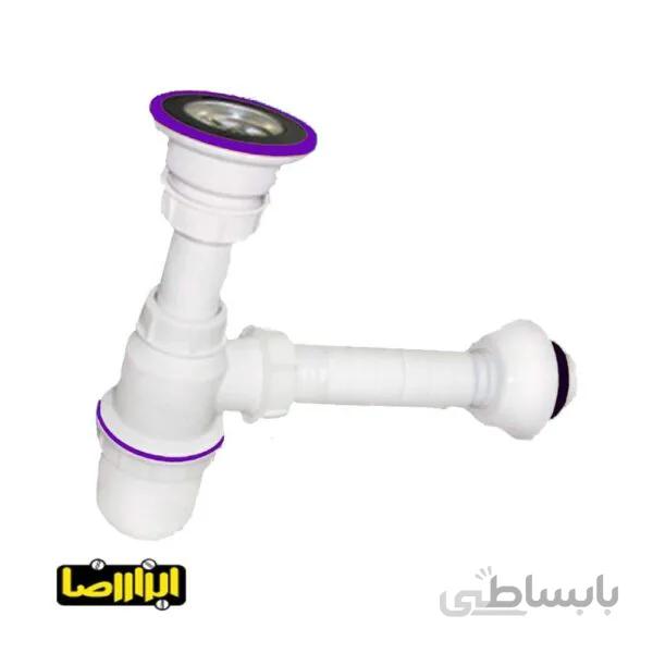 سیفون تک لگن مخزن بزرگ تک پلاست