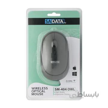 ماوس بی سیم سادیتا مدل SM-404 OWL ا SADATA SM-404 OWL Wireless Mouse
