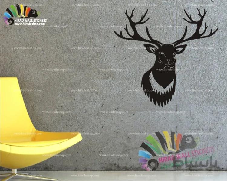 استیکر دیواری حیوانات گوزن کد h581