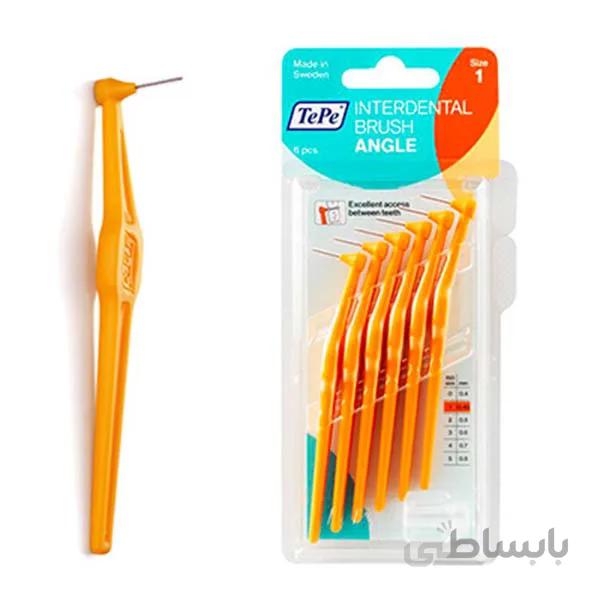 مسواک بین دندانی تپه مدل انگل TEPE Angle Interdental Brush Size1
