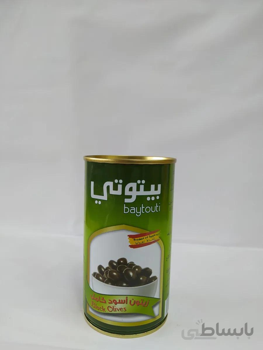 کمپوت زیتون سیاه برندبیتوتی350گرمی