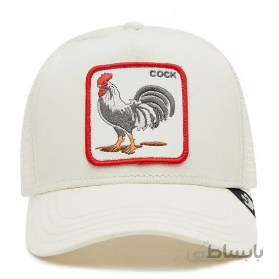 کلاه نقاب دار مدل Goorin - Rooster / White