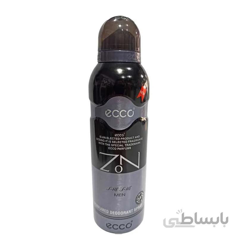 اسپری مردانه اکو مدل زون 200 میل ecco zon