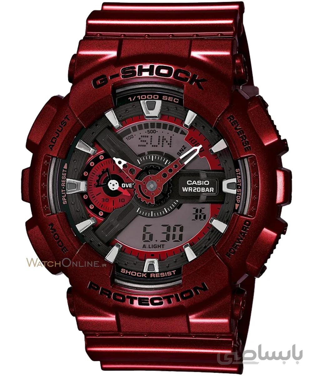 ساعت مردانه کاسیو ، زیرمجموعه G-Shock ، کد GA-110NM-4ADR