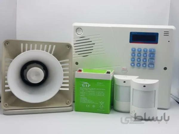پکیج دزدگیر سیمکارتی اماکن سایلکس مدل sg8-s با دو چشمی ا Silex- +SG7