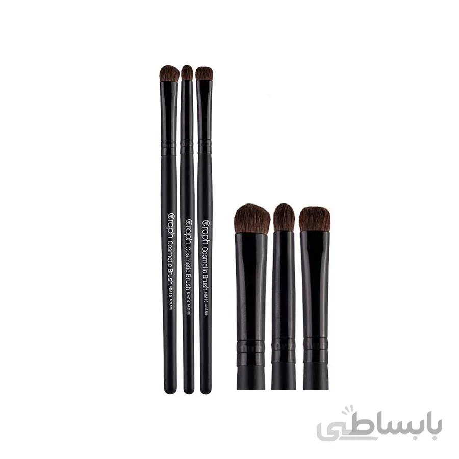 ست قلم سایه چشم 3 عددی گراف مدل NM10