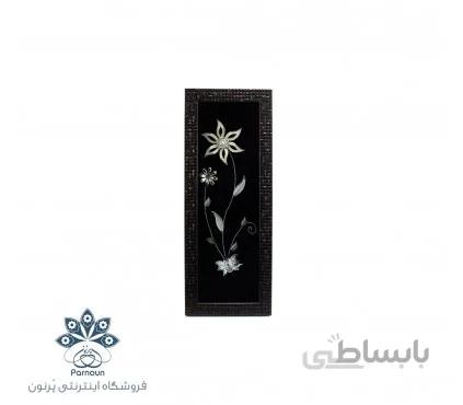 قاب گل نقره اصفهان با ابعاد 12 در 32 سانتیمتر
