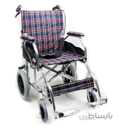 ویلچر آلومنیومی مسافرتی کایانگ مدل 863 چرخ 12 اینچی ا Travelite Transport Kaiyang 863 Wheel 12 inch