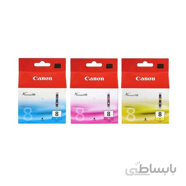 کارتریج جوهر افشان رنگی CANON 8