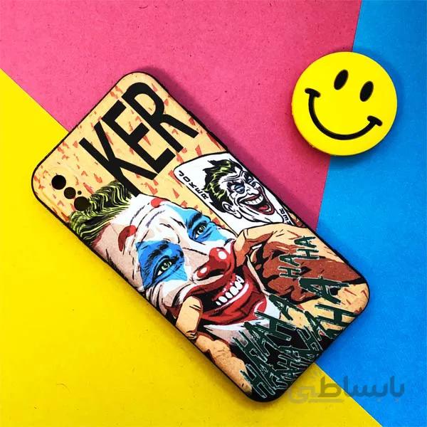 قاب طرحدار محافظ لنزدار JOKER ایفون مدل X