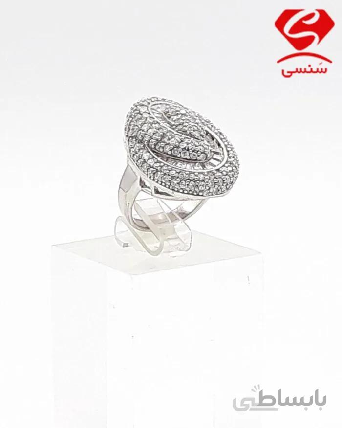 انگشتر نقره اشرافی