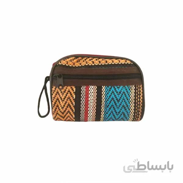 کیف پول دو زیپ طرح سنتی