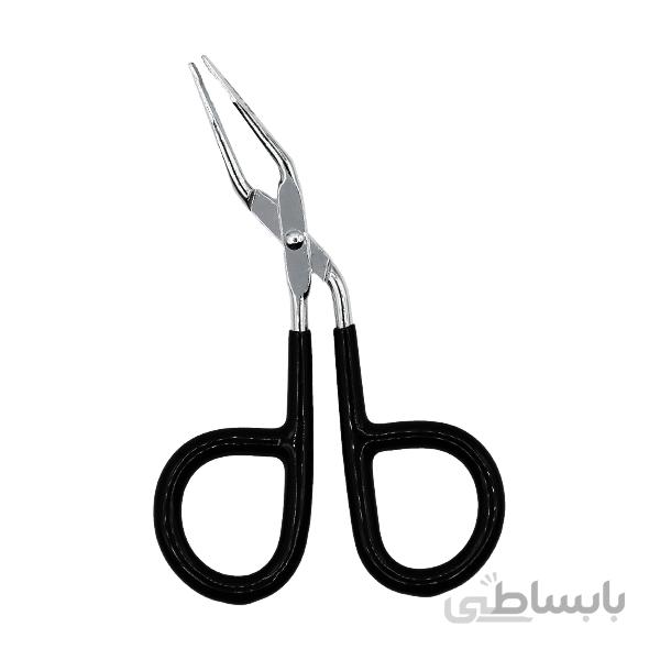 موچین قیچی ابرو زدوان دسته لاکی مدل (Z_251)