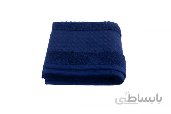 حوله دستی Bera Home طرح خالدار رنگ سورمه ای