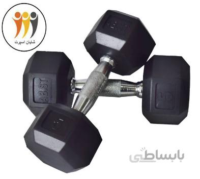 دمبل شش گوش5کیلوگرم ا دسته: