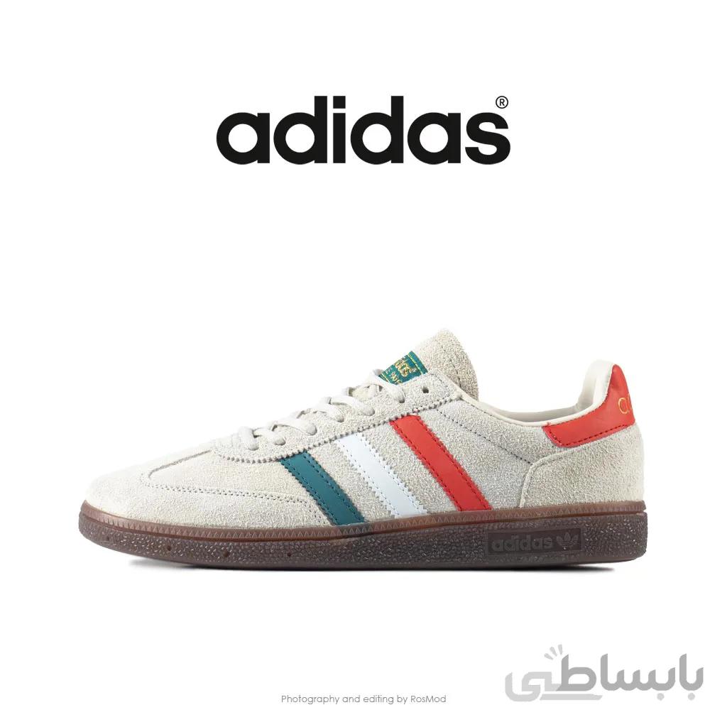 کتانی آدیداس اسپزیال شیری – Adidas Handball Spezial St. Patrick’s Clear Brown/White Gold