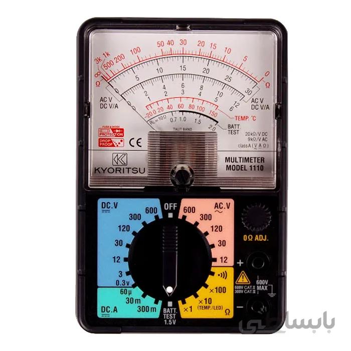 مولتی متر عقربه ای کیوریتسو مدل 1110 KYORITSU ا Analog Multimeter 1110 KYORITSU