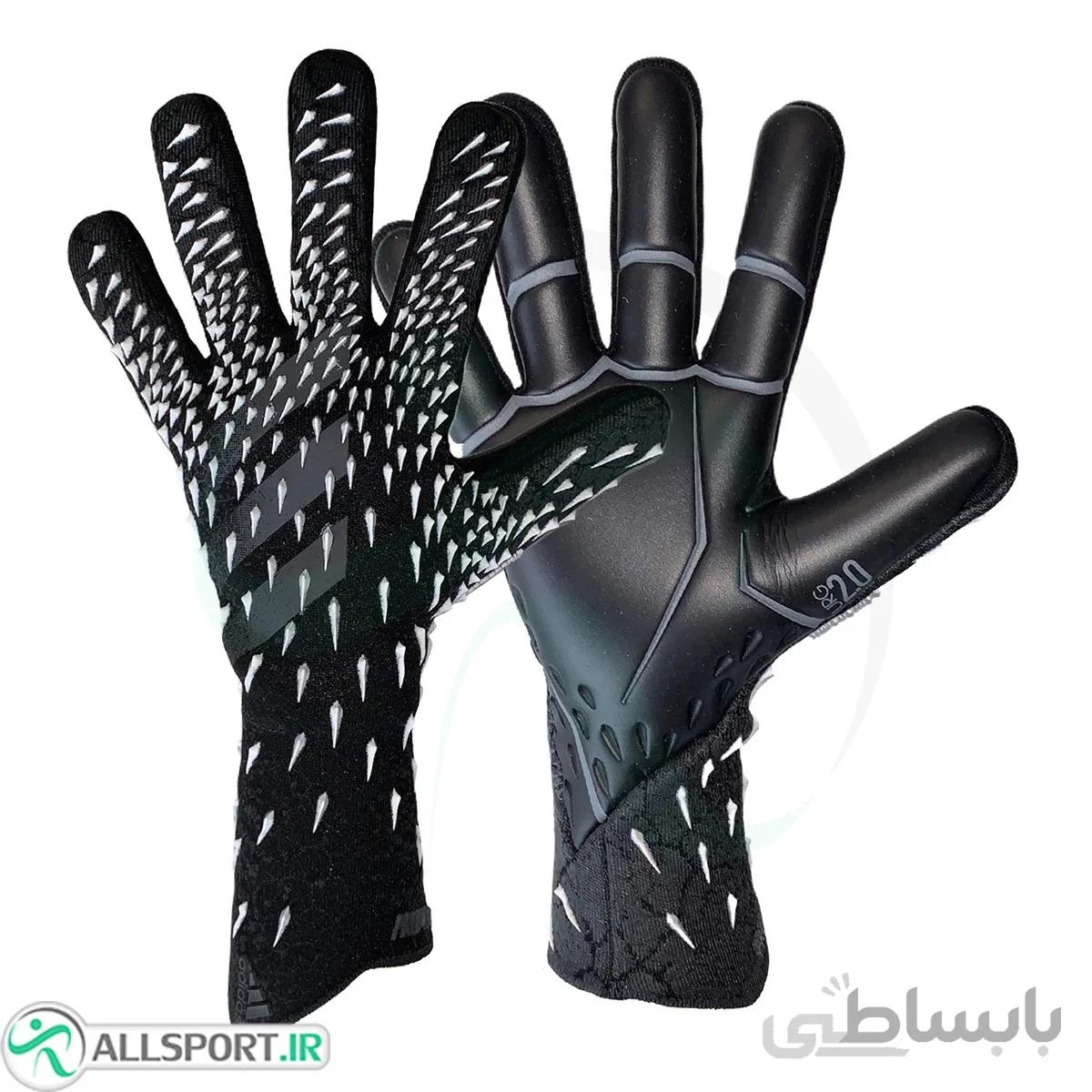 دستکش دروازه بانی آدیداس Adidas Predator Pro Goalkeeper Black