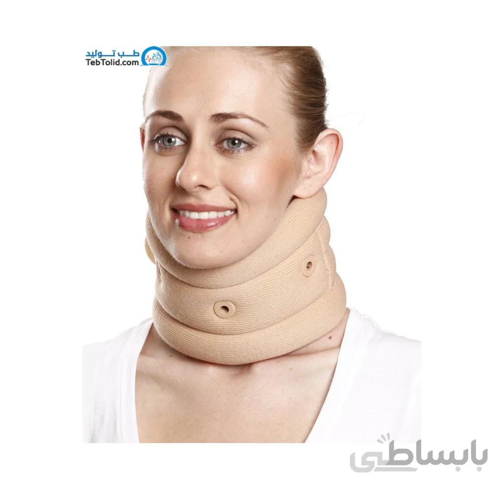 گردنبند طبی نرم سایز بزرگ B-02 تاینور ا Tynor Cervical Soft With Support Size Large Code B-02