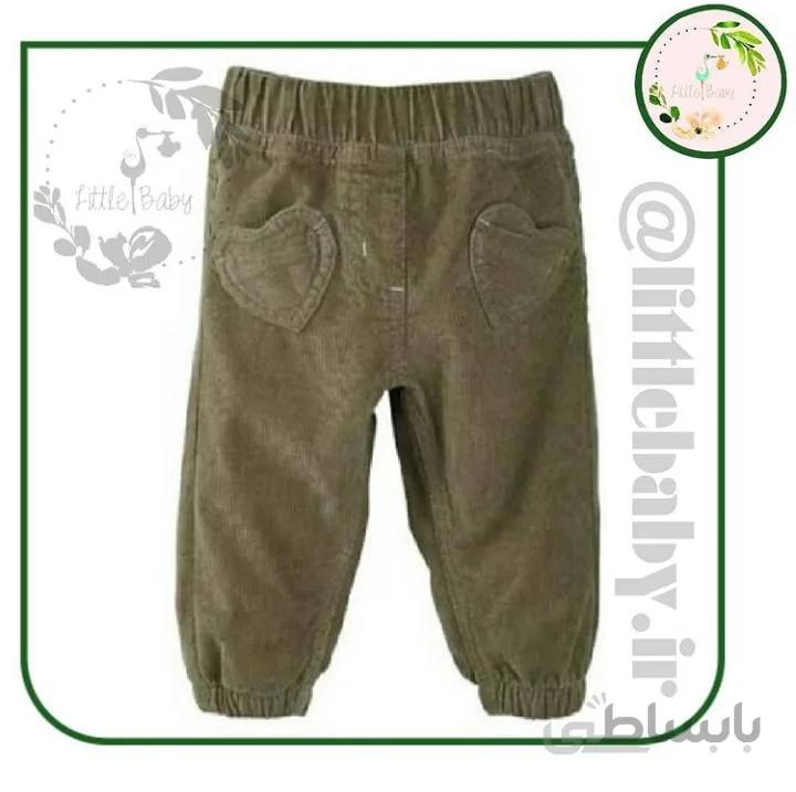 شلوار مخمل کبریتی 6-9 ماه