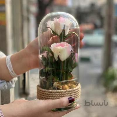 گل رز – مدل شیشه