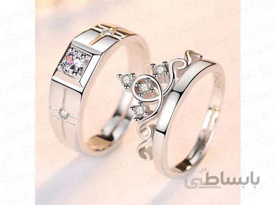 حلقه جفت ازدواج آنوشکا-Royal.R.8