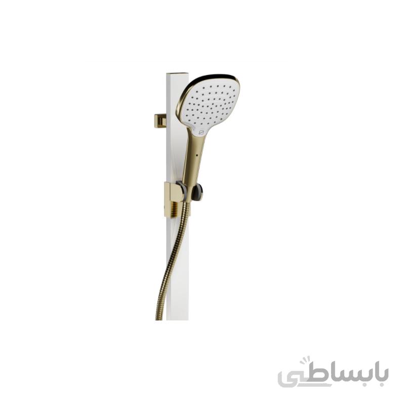 گوشی تلفنی فریز شاور مدل کاهنده مصرف اب سیرچ شیری طلا
