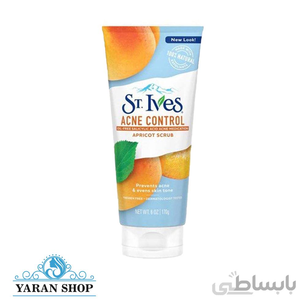 اسکراب لایه بردار پوست اس تی.ایوز مدل ST.Ives Scrub Acne Control