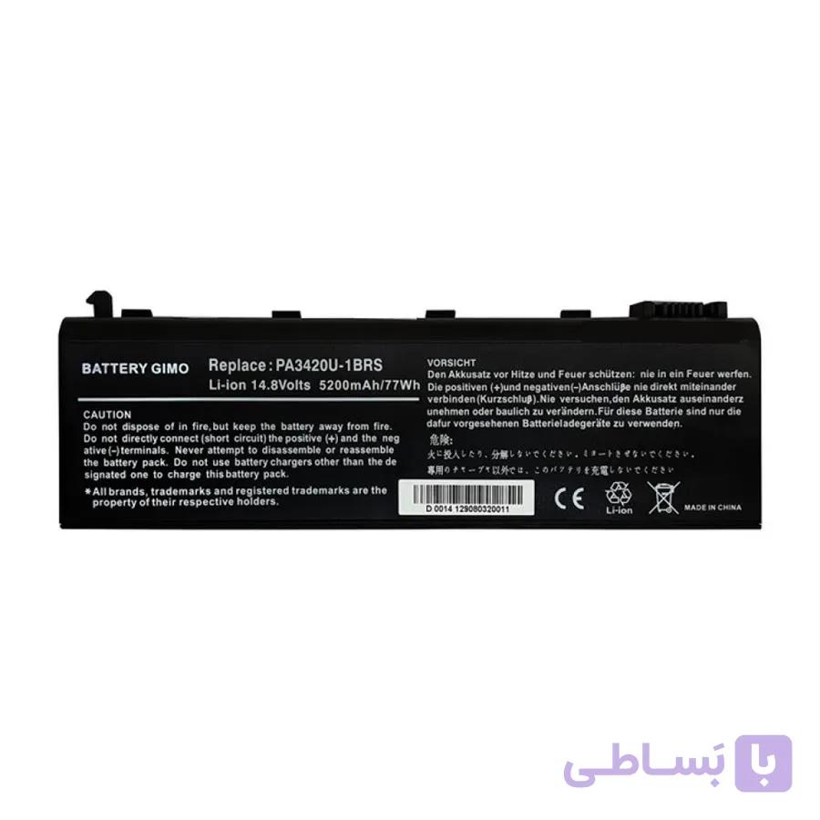 باتری لپ تاپ توشیبا PA3420U-1BRS مناسب برای لپ تاپ توشیبا PA3420U-PA3450U شش سلولی