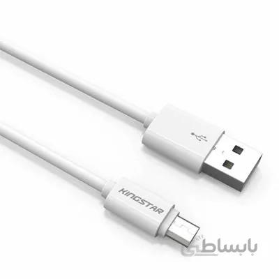 کابل شارژ و دیتا میکرو برند Kingstar مدل KS120A طول 1.2 متر