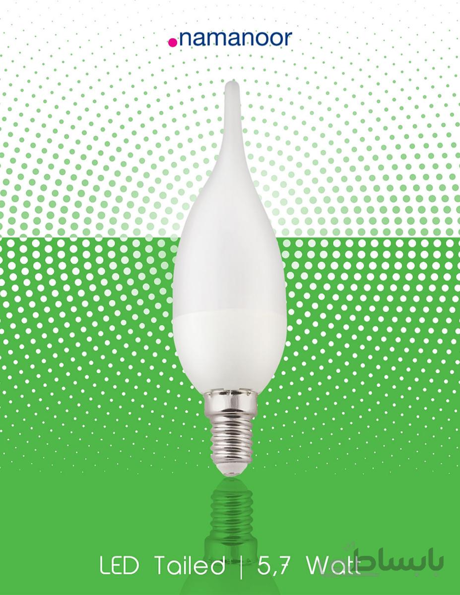 لامپ LED اشکی (Tiled) 5وات نمانور