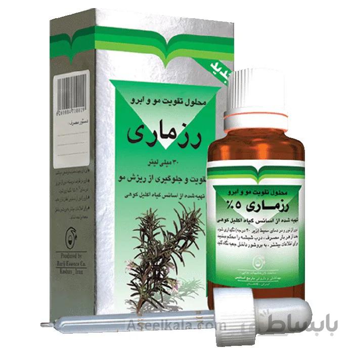 محلول باریج اسانس Barij Essence تقویت مو و ابرو