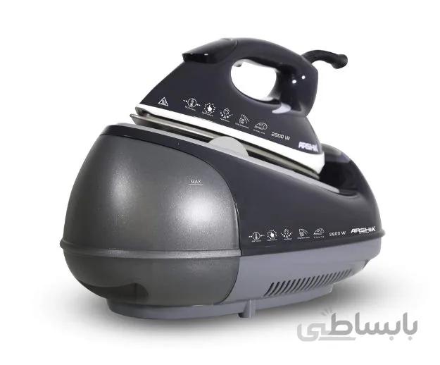 اتو بخار مخزن دار عرشیا مدل SS110 2404 حجم 1 لیتر ا ARSHIA SS110-2404 Steam Station Iron