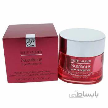 کرم /ماسک شب ردینت انرژی مغذی پوست و سوپر آبرسان انار استیلادر اوریجینال